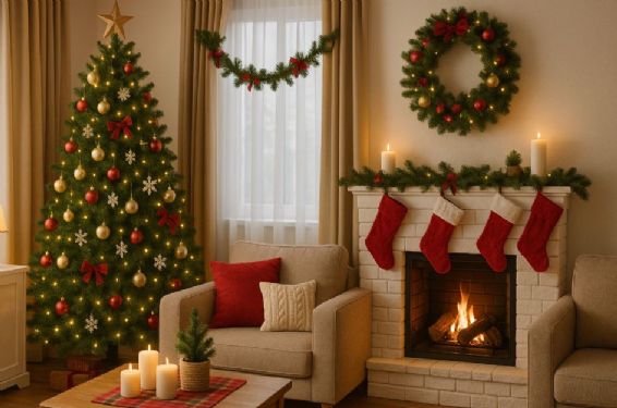 聖誕氛圍這樣營造！聖誕樹居家布置與室內設計巧思分享